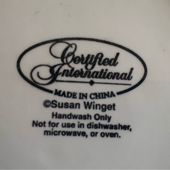 Large Susan Winget Christmas | Certified International ceramic mug - Picture 7 of 7